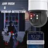 Solar Wireless PTZ Security Camera 1080P HD Outdoor