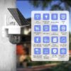Solar Wireless PTZ Security Camera 1080P HD Outdoor