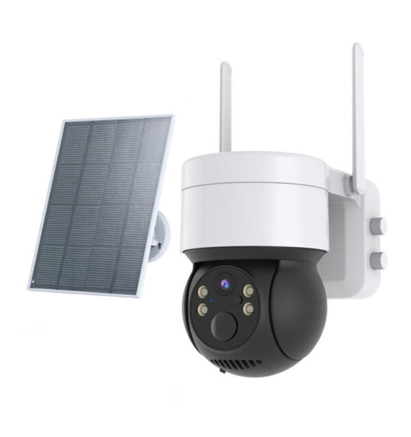 Solar Wireless PTZ Security Camera 1080P HD Outdoor