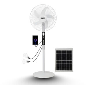 16" Solar Standing Fan - SACO