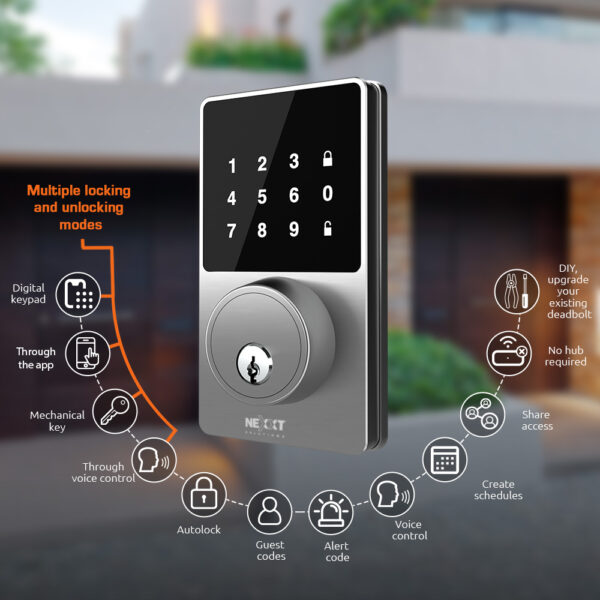 Smart Wi-Fi door lock