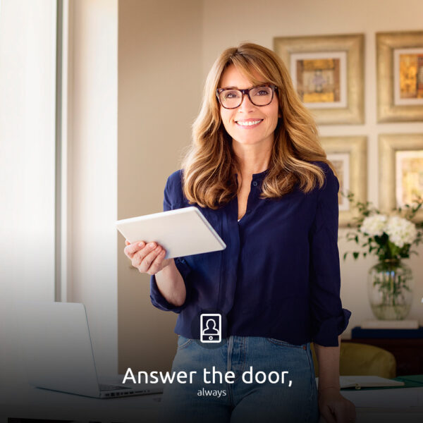 Smart Wi-Fi video doorbell