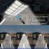 1200W1 1200W Solar Street Light Outdoor Motion Sensor Remote