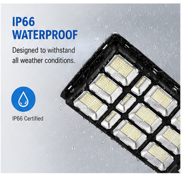 1400W Solar Street Light Outdoor Motion Sensor Remote