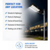 1400W Solar Street Light Outdoor Motion Sensor Remote