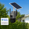 Solar PTZ Two (2) Screen Camera 6MP
