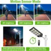 81X630LIp2L._AC_SL1500_ 1000W Solar LED Street Light with Motion Sensor & Remote