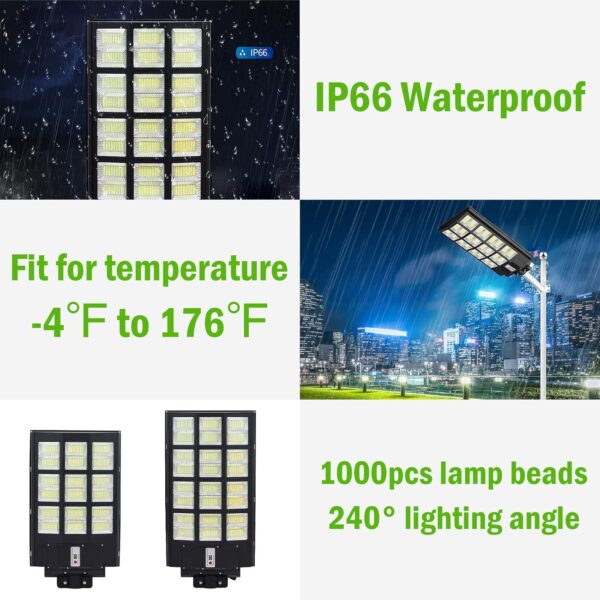 81ecxH+fkKL._AC_SL1500_ 1000W Solar LED Street Light with Motion Sensor & Remote