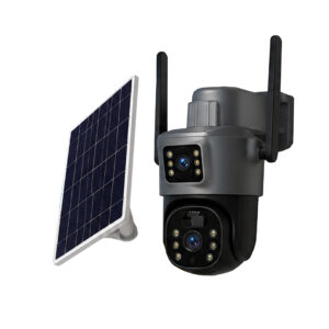 Solar PTZ Two (2) Screen Camera 6MP